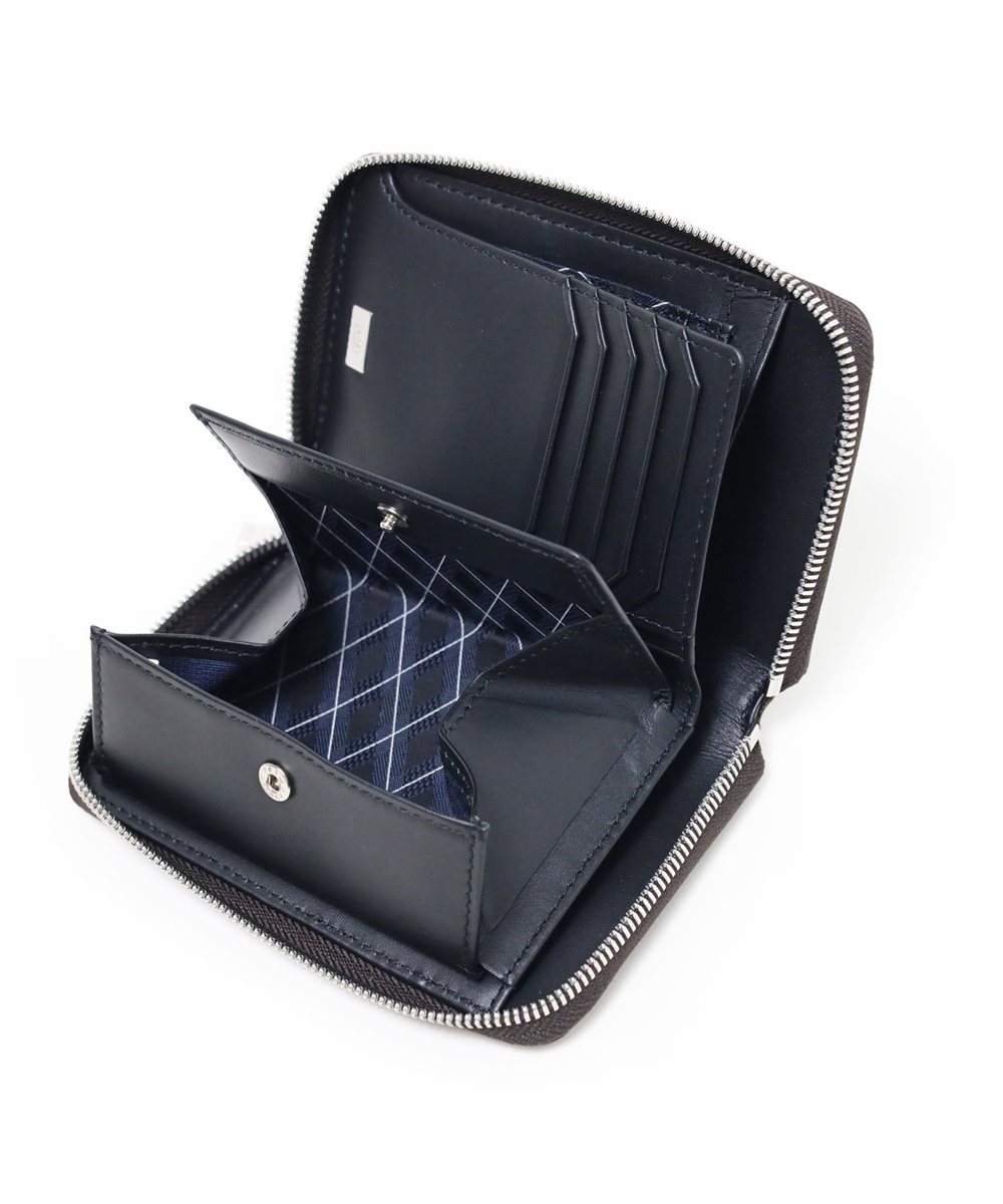 タケオキクチ パナマ セミ長財布 カード段9