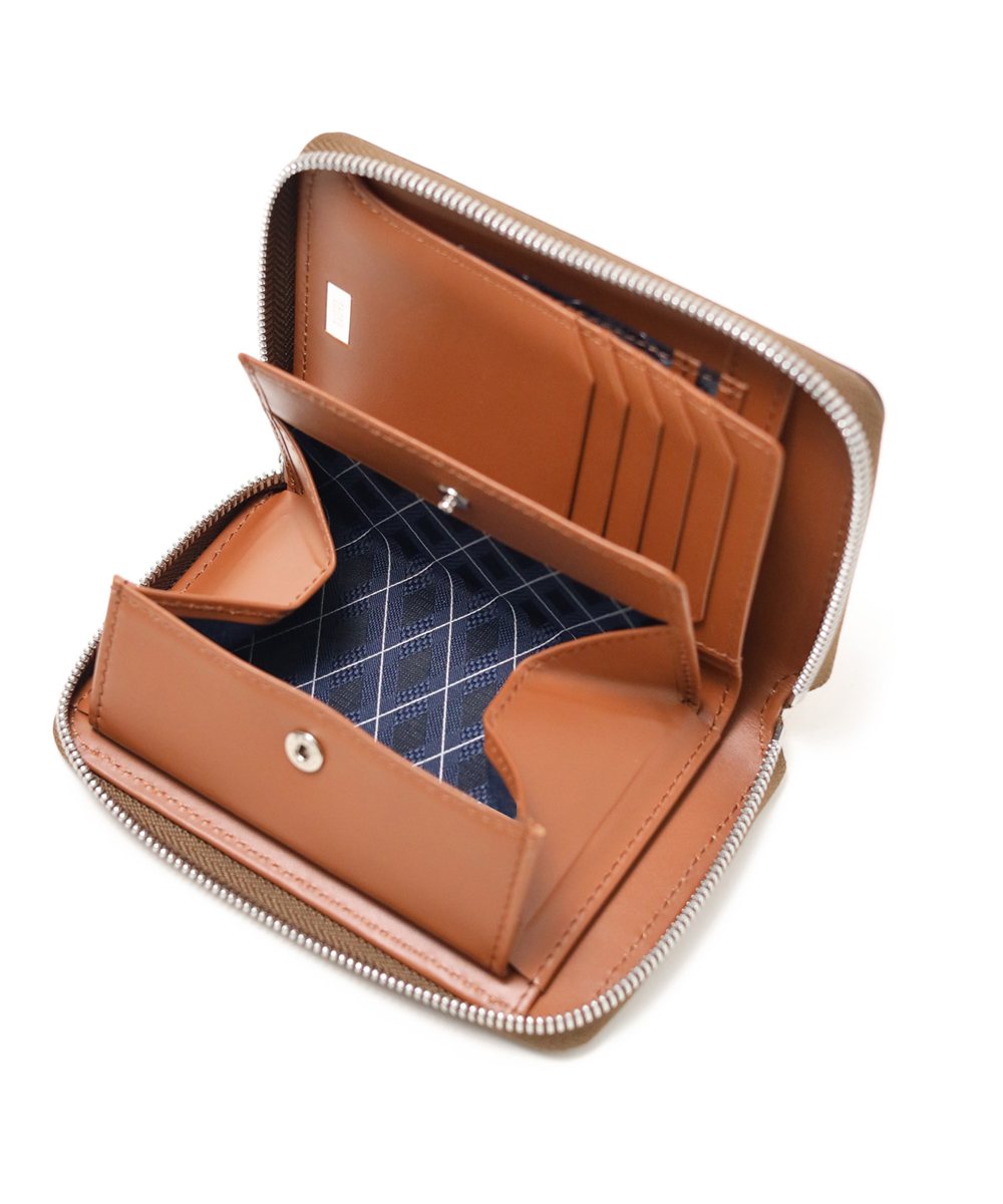 タケオキクチ パナマ セミ長財布 カード段9