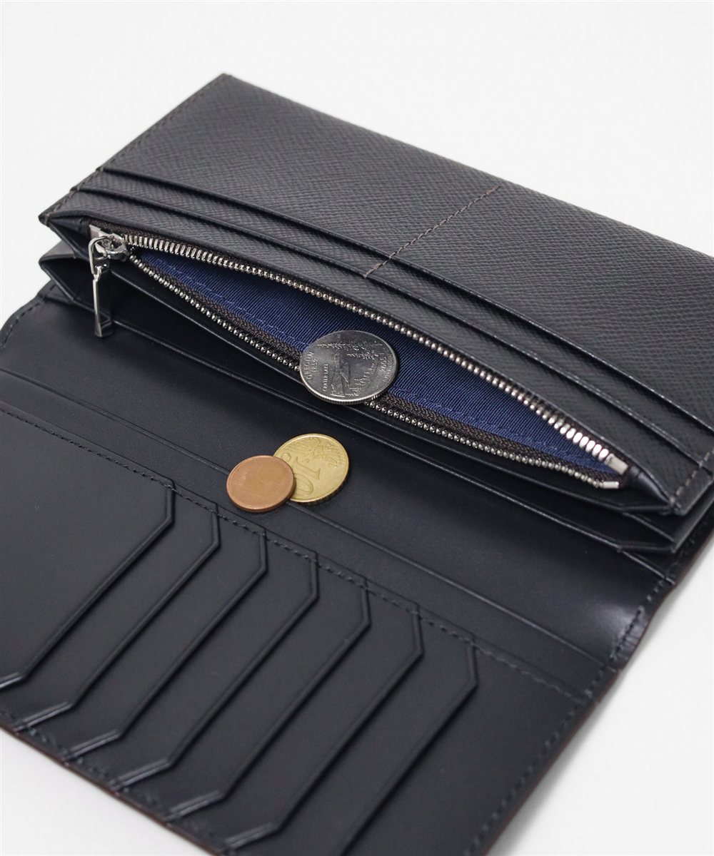 タケオキクチ パナマ 長財布 カード段11