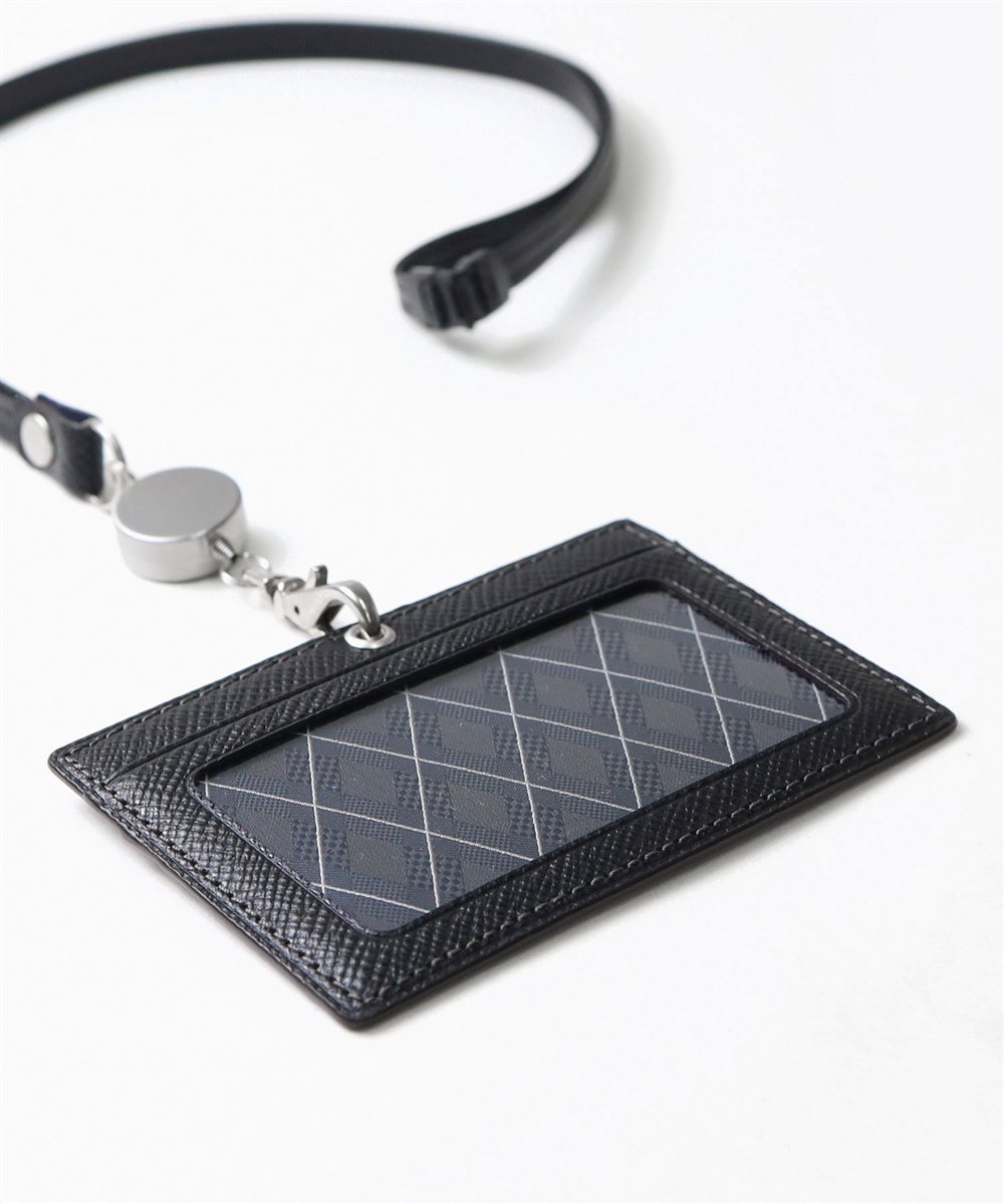 タケオキクチ パナマ IDカードホルダー リール付き