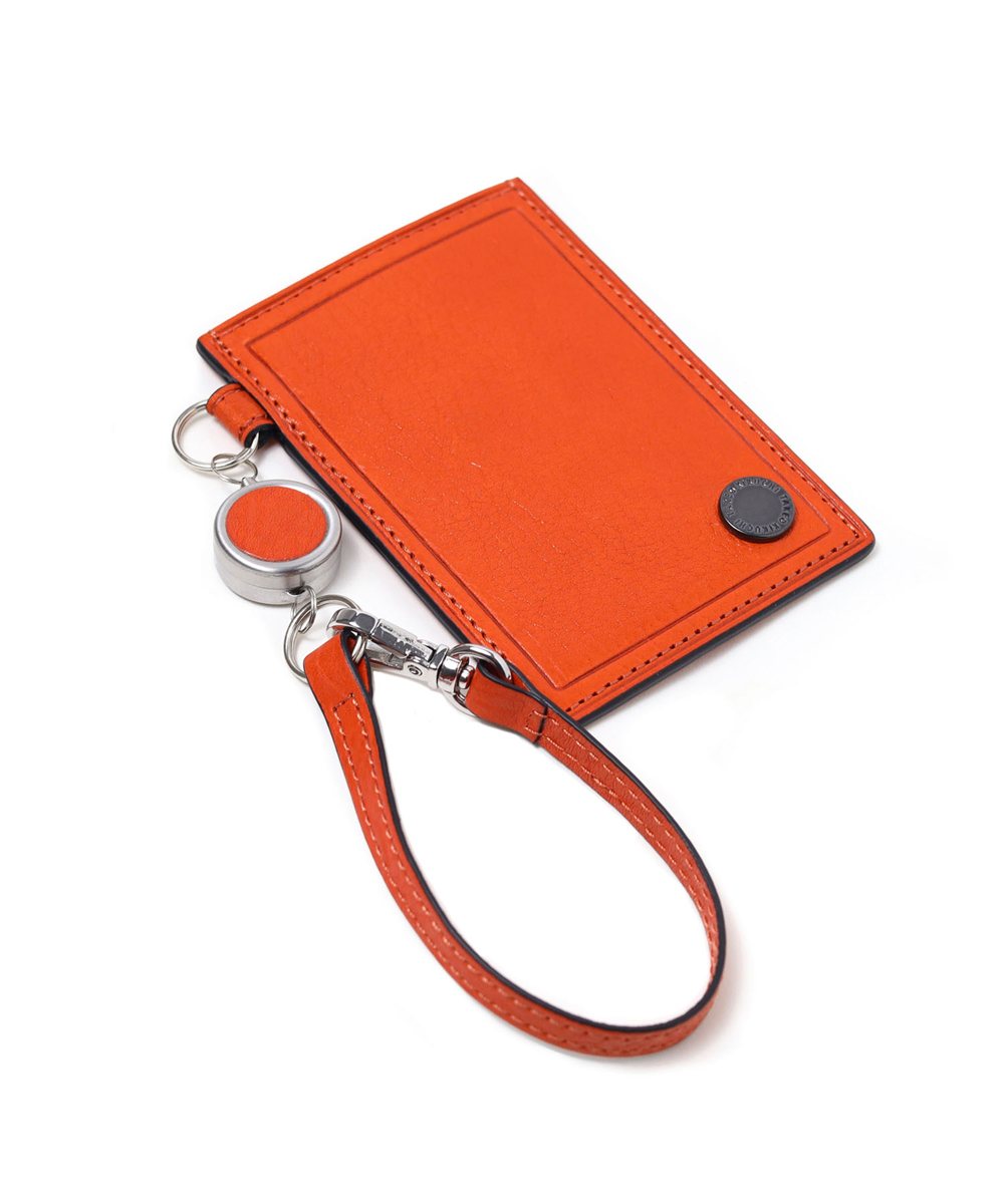 タケオキクチ コイン財布 リール付きパスケース