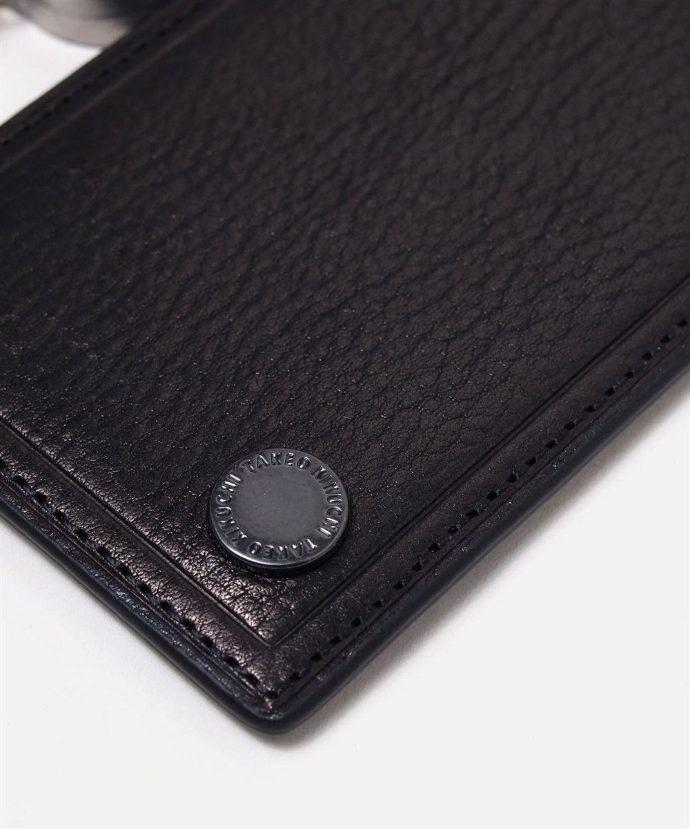 タケオキクチ コイン財布 リール付きパスケース