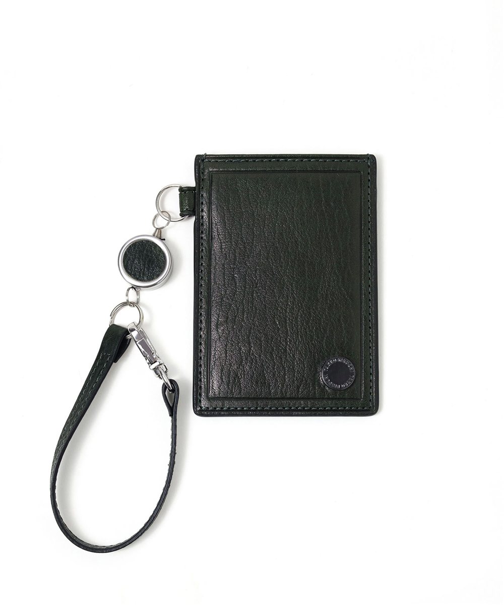 タケオキクチ コイン財布 リール付きパスケース