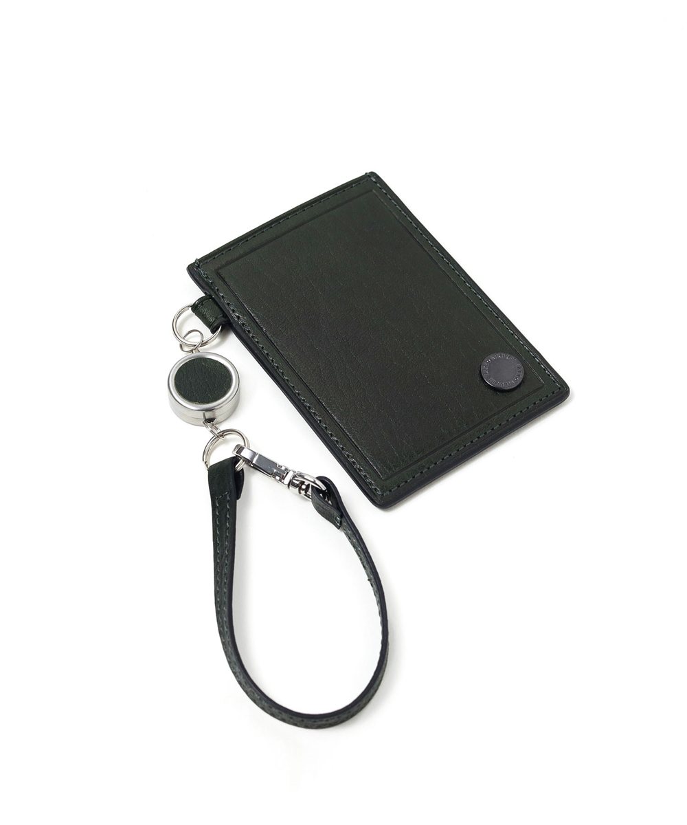 タケオキクチ コイン財布 リール付きパスケース