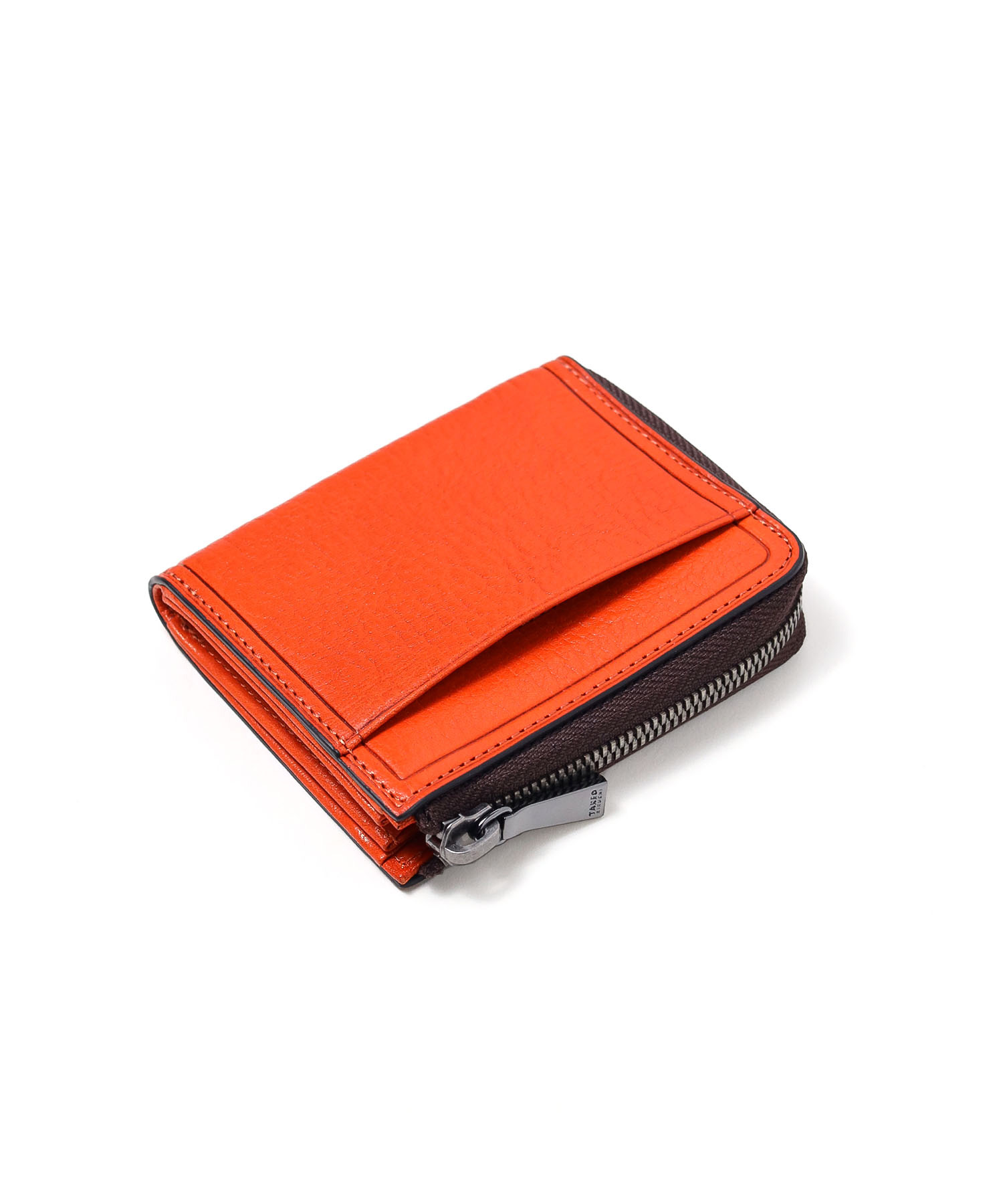 [本革] タケオキクチ コンパクト財布 L字ファスナー 本革 コイン 730614 メンズTAKEO KIKUCHI | ミニ財布 牛革 レザー