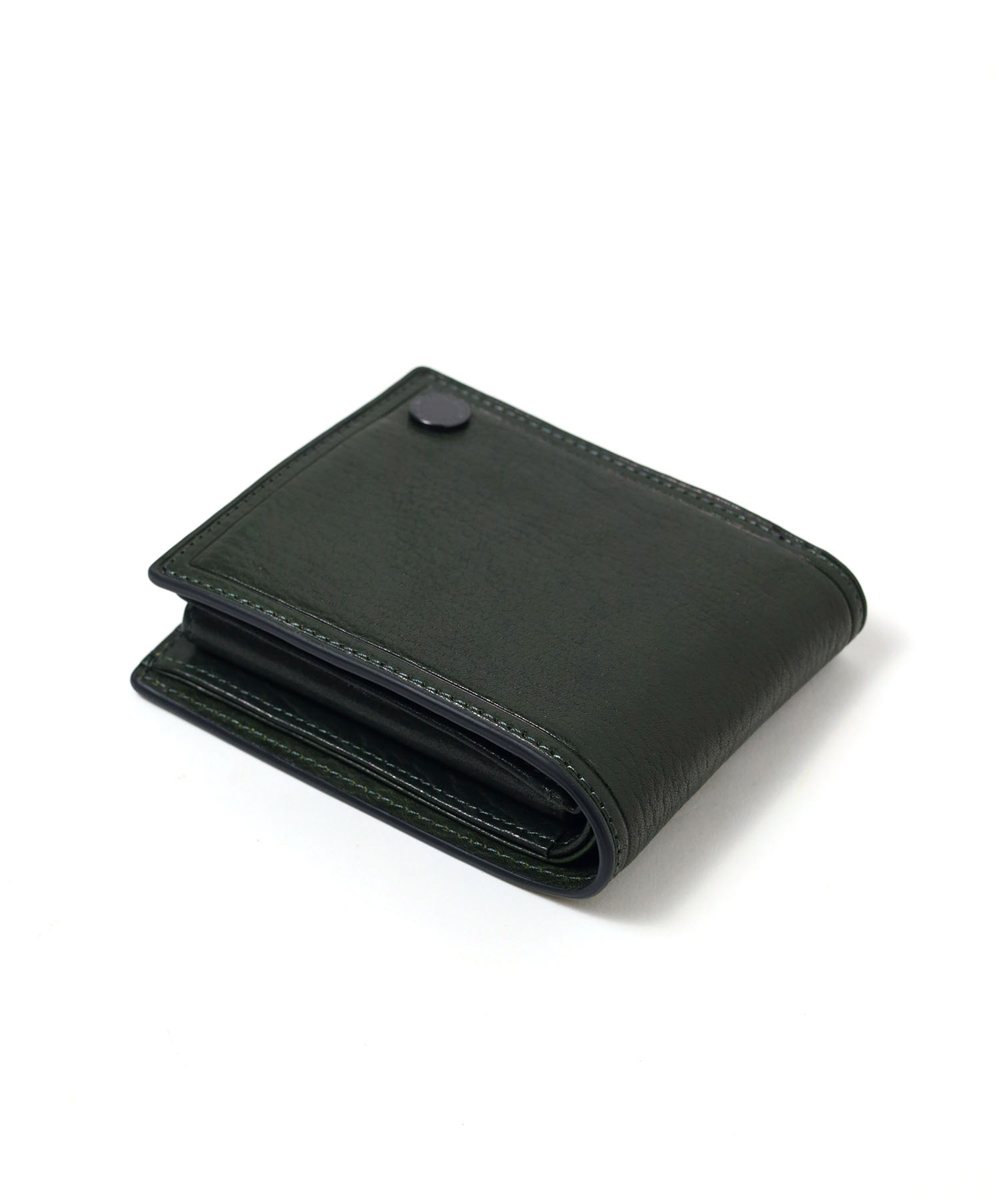 タケオキクチ コイン 二つ折り財布 中ベラ付き カード段12