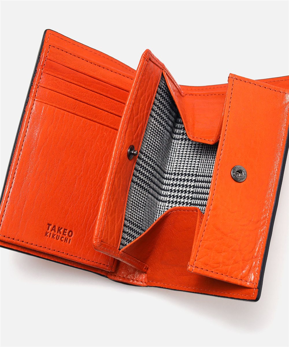 タケオキクチ コイン セミ長財布 カード段13