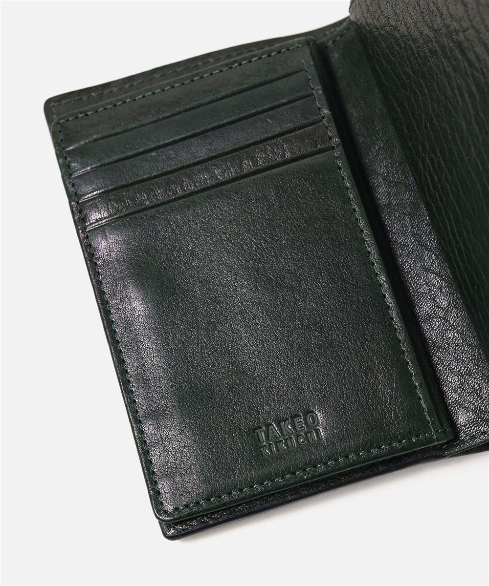 タケオキクチ コイン セミ長財布 カード段13