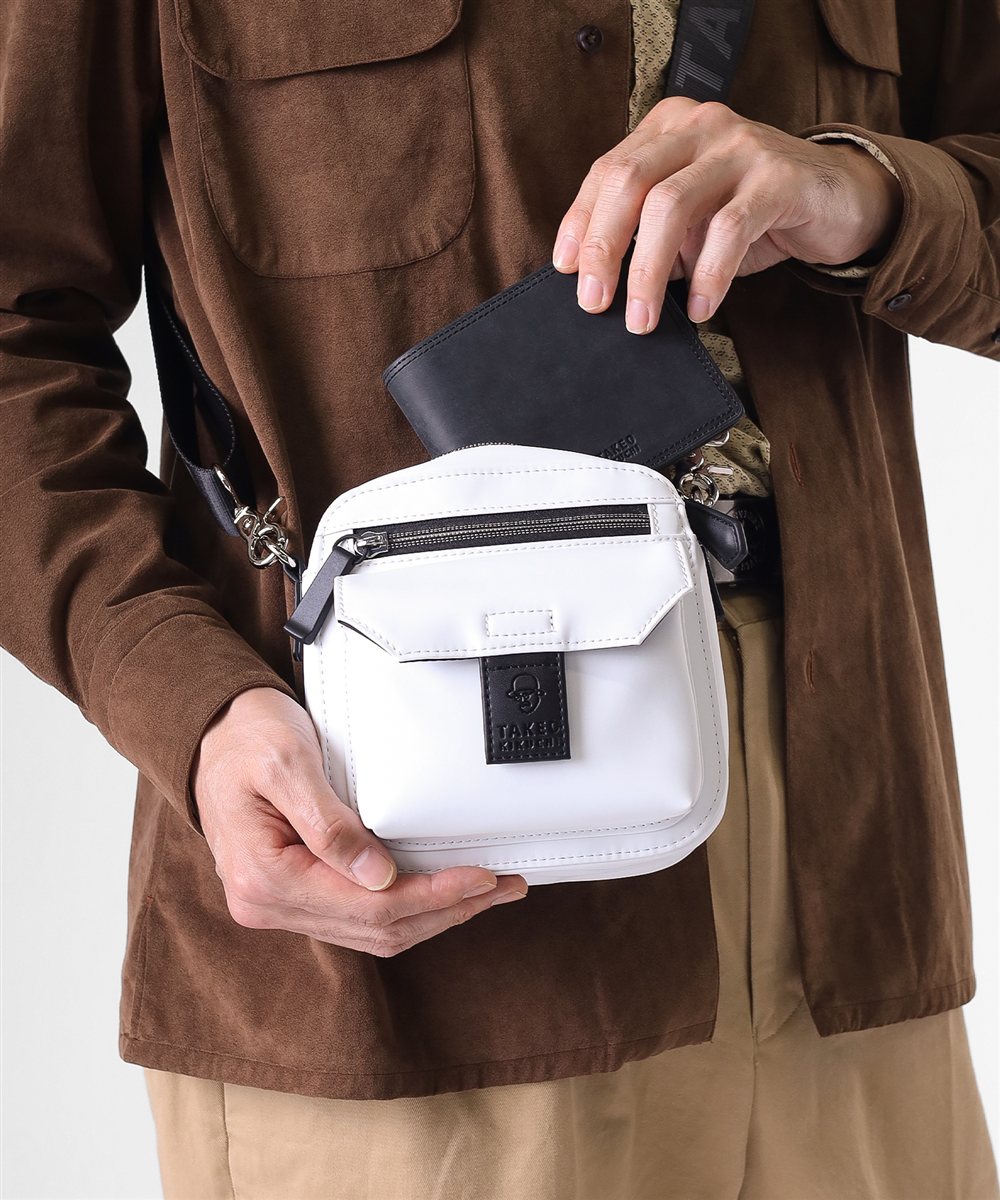 タケオキクチ ベルクロII ミニショルダーバッグ