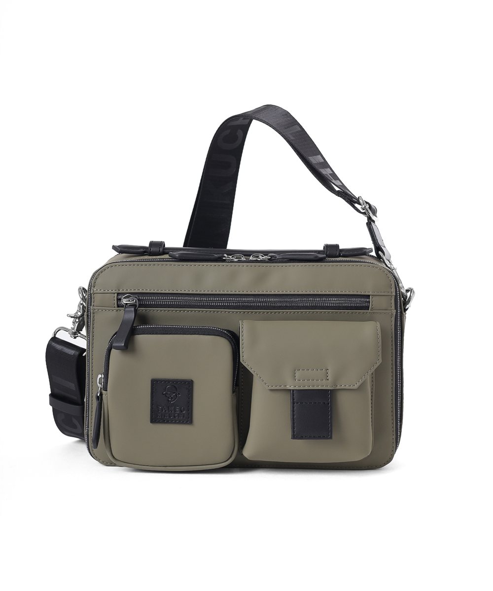 タケオキクチ ベルクロII ショルダーバッグ ヨコ型