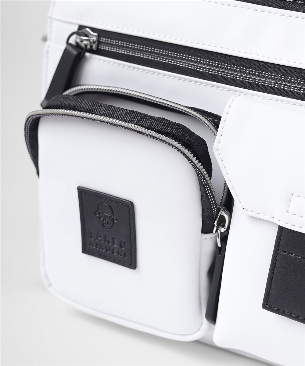 タケオキクチ ベルクロII ショルダーバッグ ヨコ型