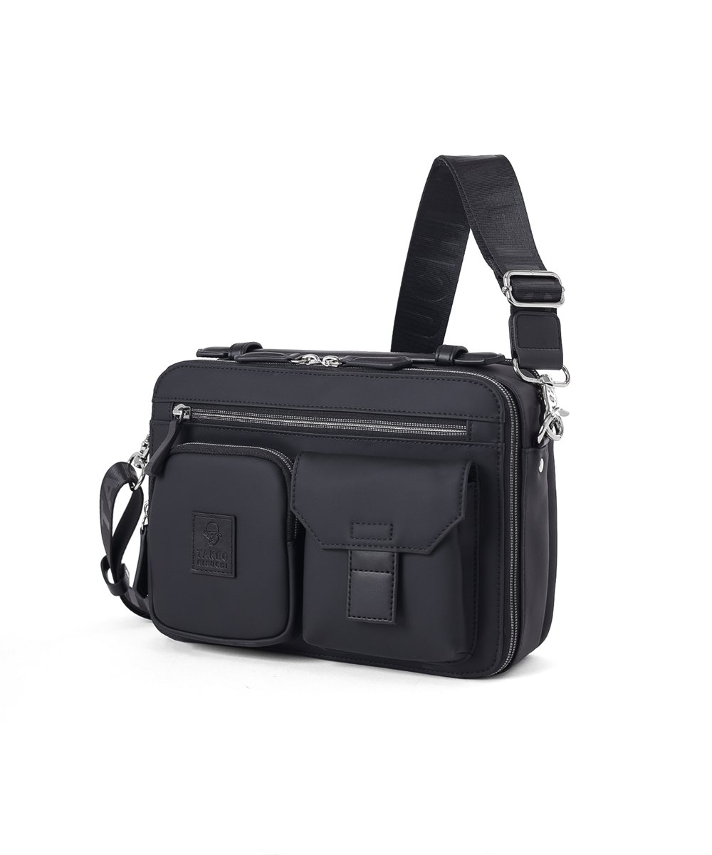 タケオキクチ ベルクロII ショルダーバッグ ヨコ型