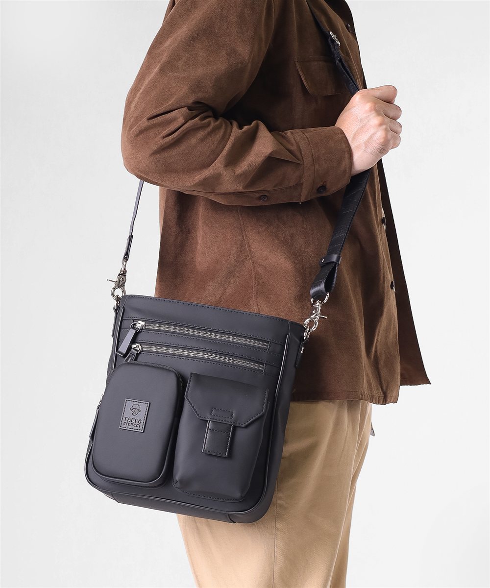 タケオキクチ ベルクロII ショルダーバッグ タテ型