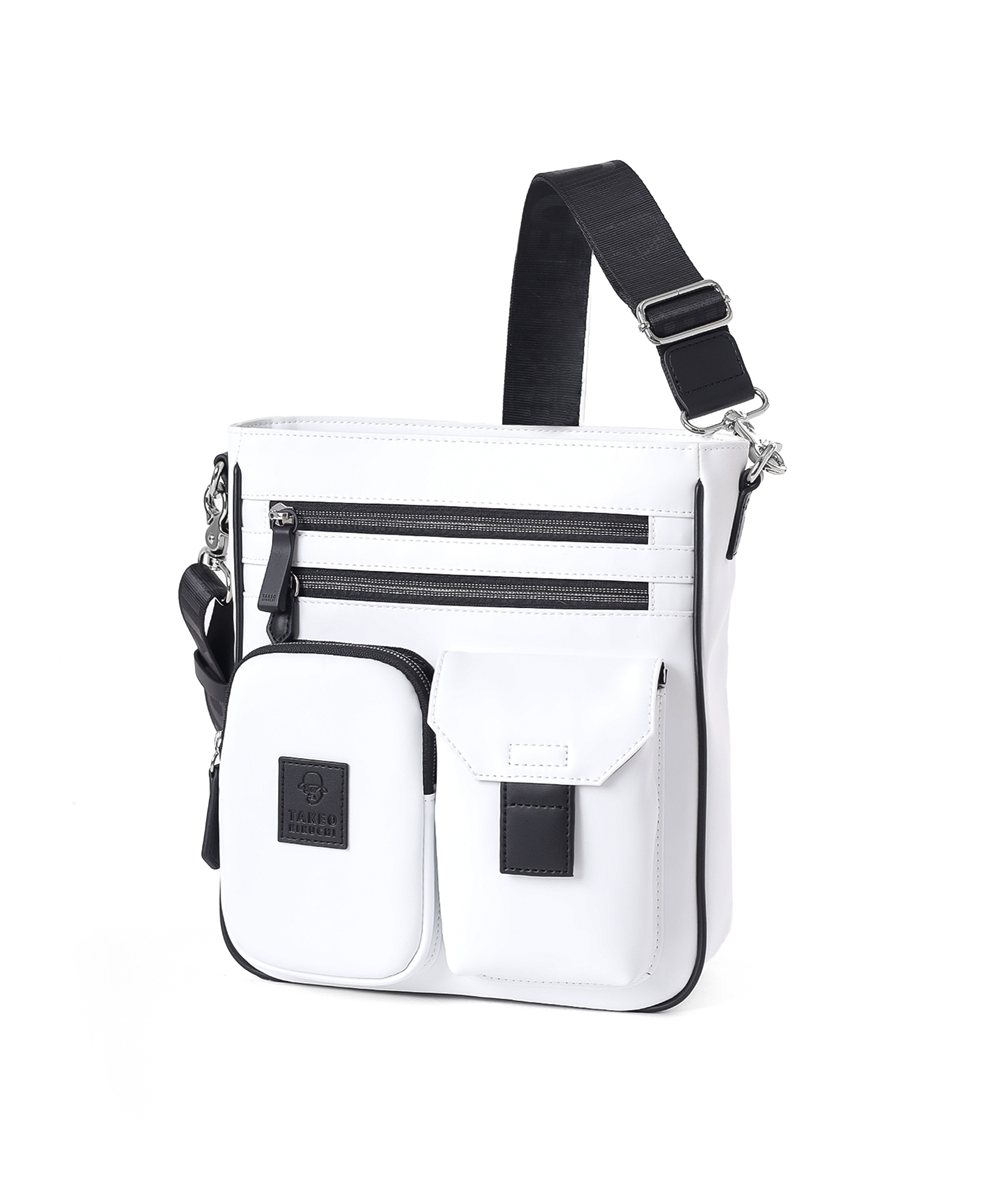 タケオキクチ ベルクロII ショルダーバッグ タテ型