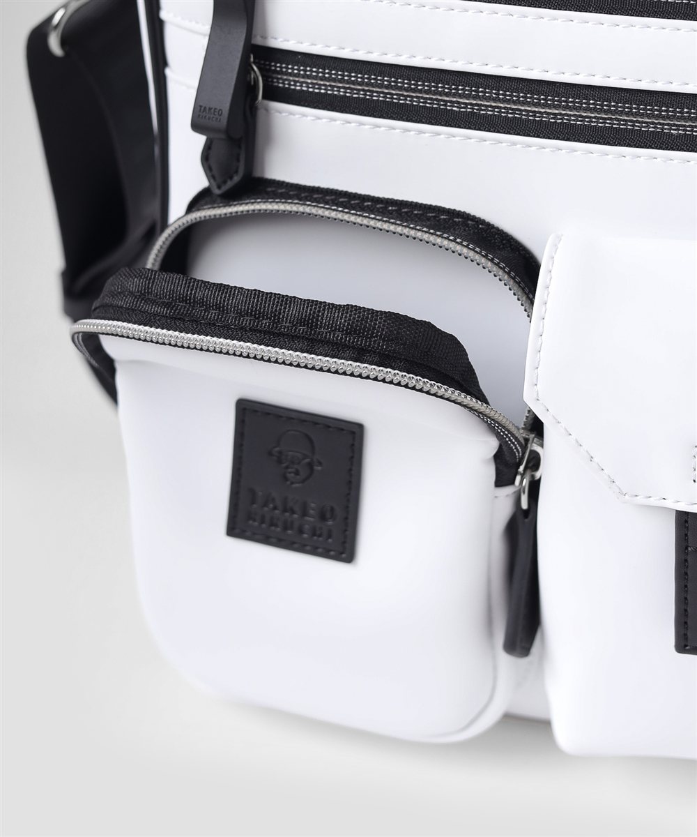 タケオキクチ ベルクロII ショルダーバッグ タテ型