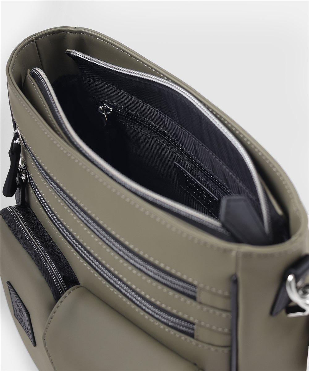 タケオキクチ ベルクロII ショルダーバッグ タテ型