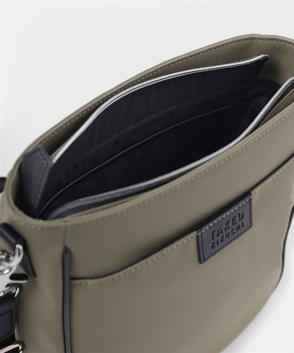 タケオキクチ ベルクロII ショルダーバッグ タテ型