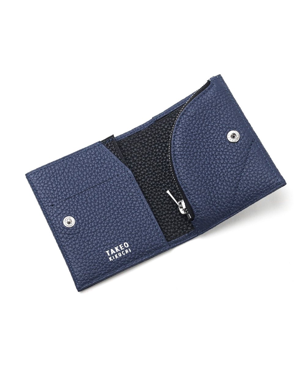 タケオキクチ ビル 二つ折り財布 コンパクト カード段2