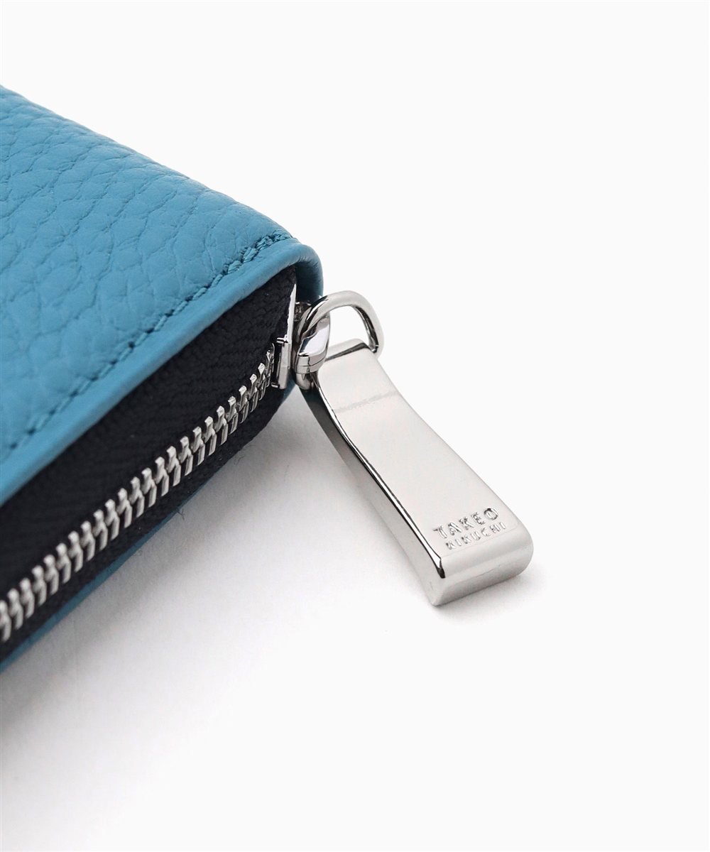 タケオキクチ ビル ラウンドファスナー長財布 カード段10