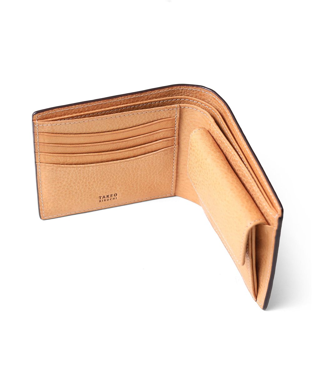 タケオキクチ ターナリー 二つ折り財布 カード段6
