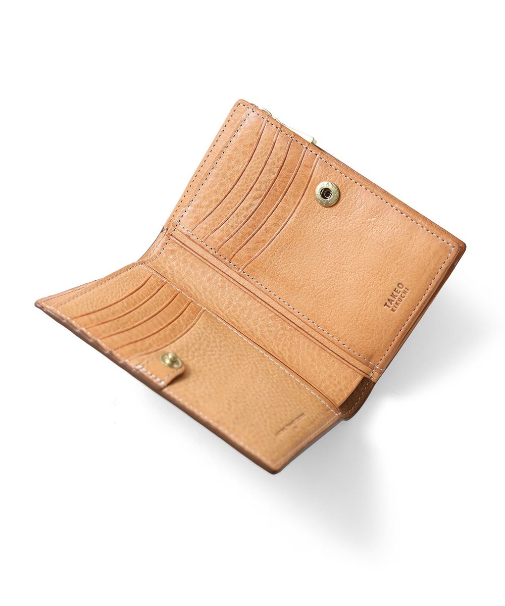 タケオキクチ ターナリー セミ長財布 カード段10