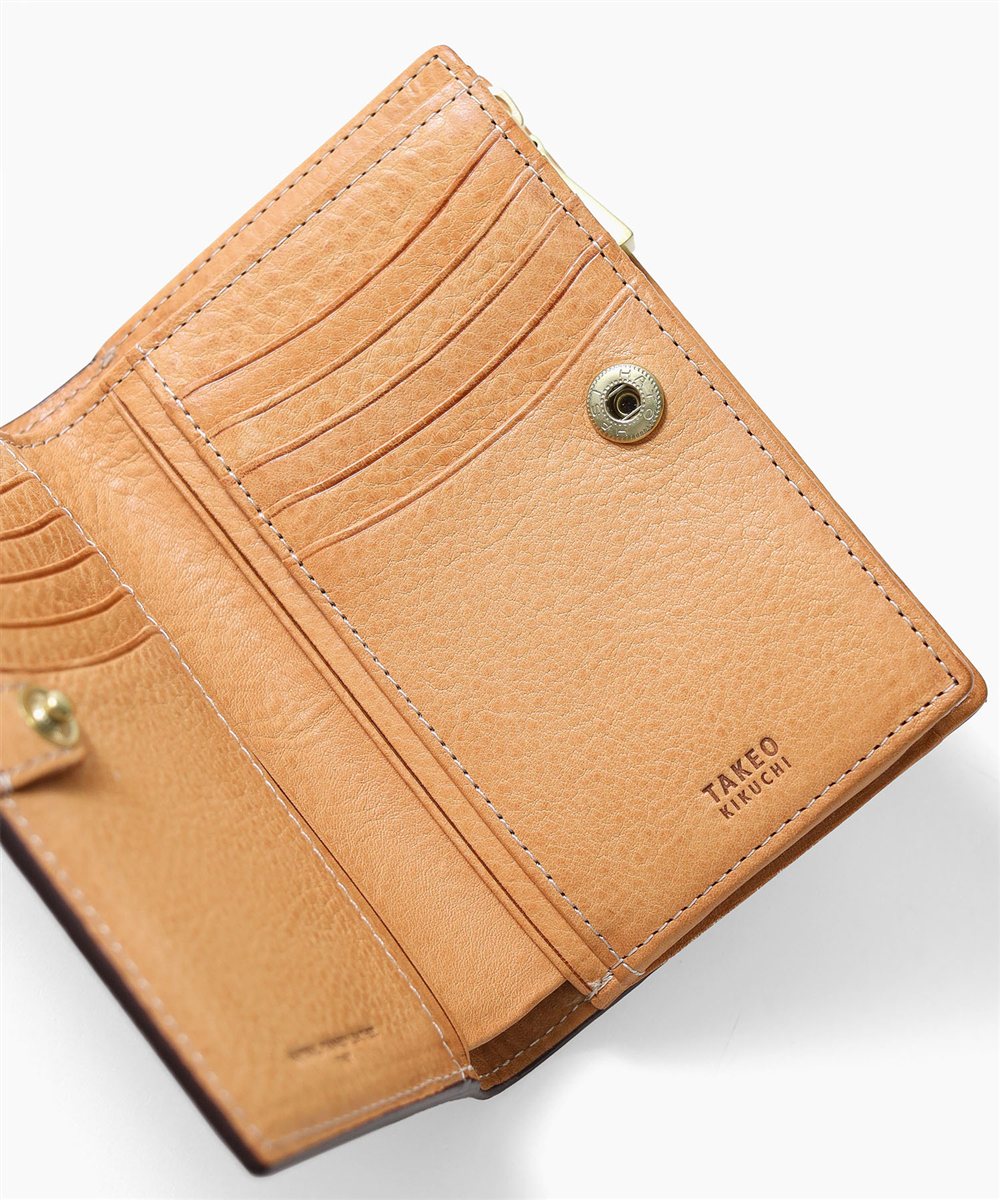 タケオキクチ ターナリー セミ長財布 カード段10