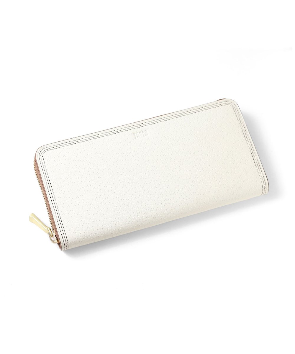 タケオキクチ ターナリー ラウンドファスナー長財布 カード段13