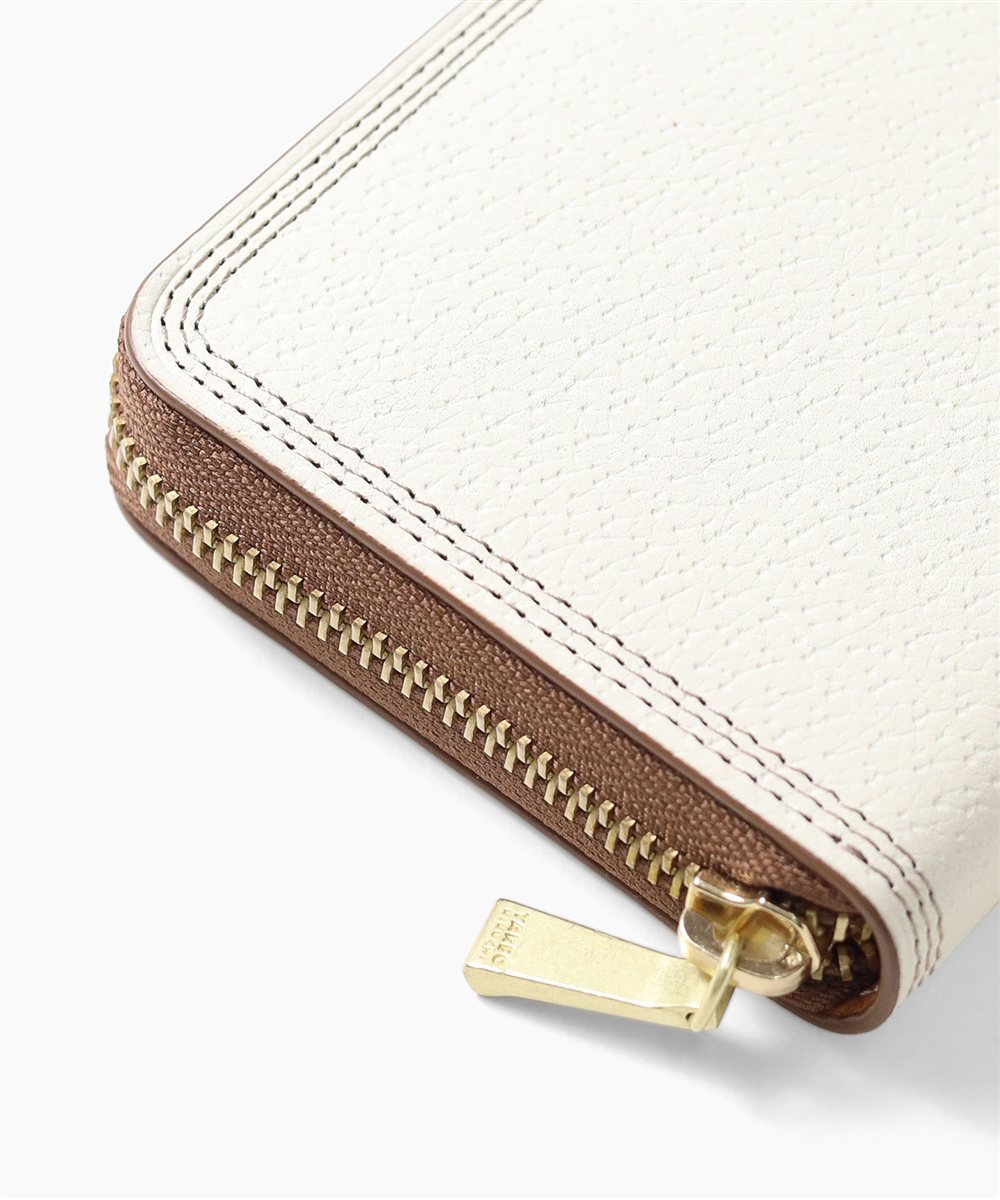 タケオキクチ ターナリー ラウンドファスナー長財布 カード段13