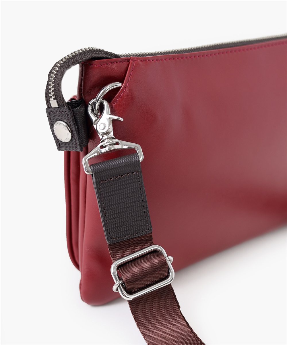 タケオキクチ セレーノ クラッチバッグ兼用 ミニレザーショルダーバッグ