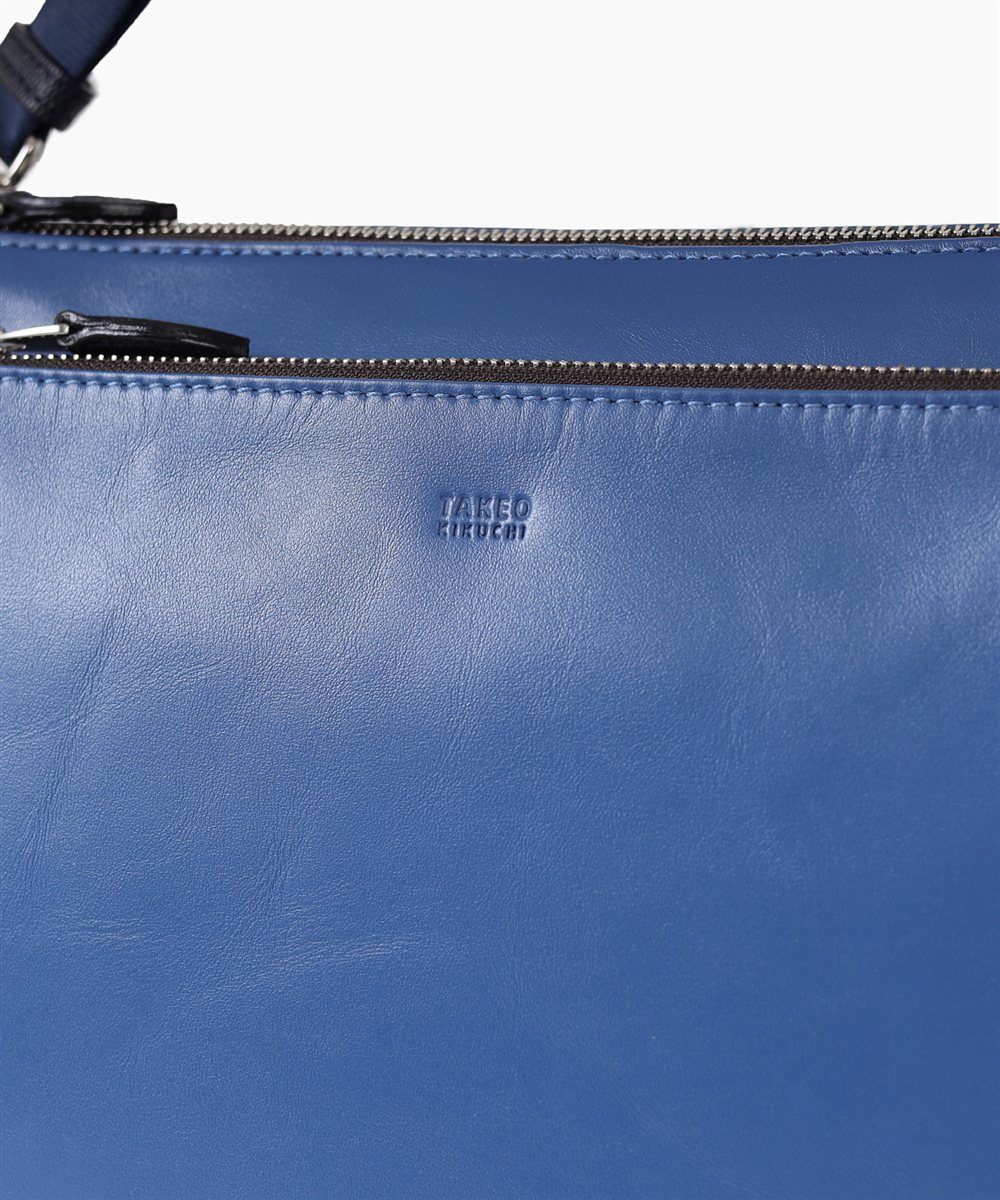 タケオキクチ セレーノ クラッチバッグ兼用 レザーショルダーバッグ B5