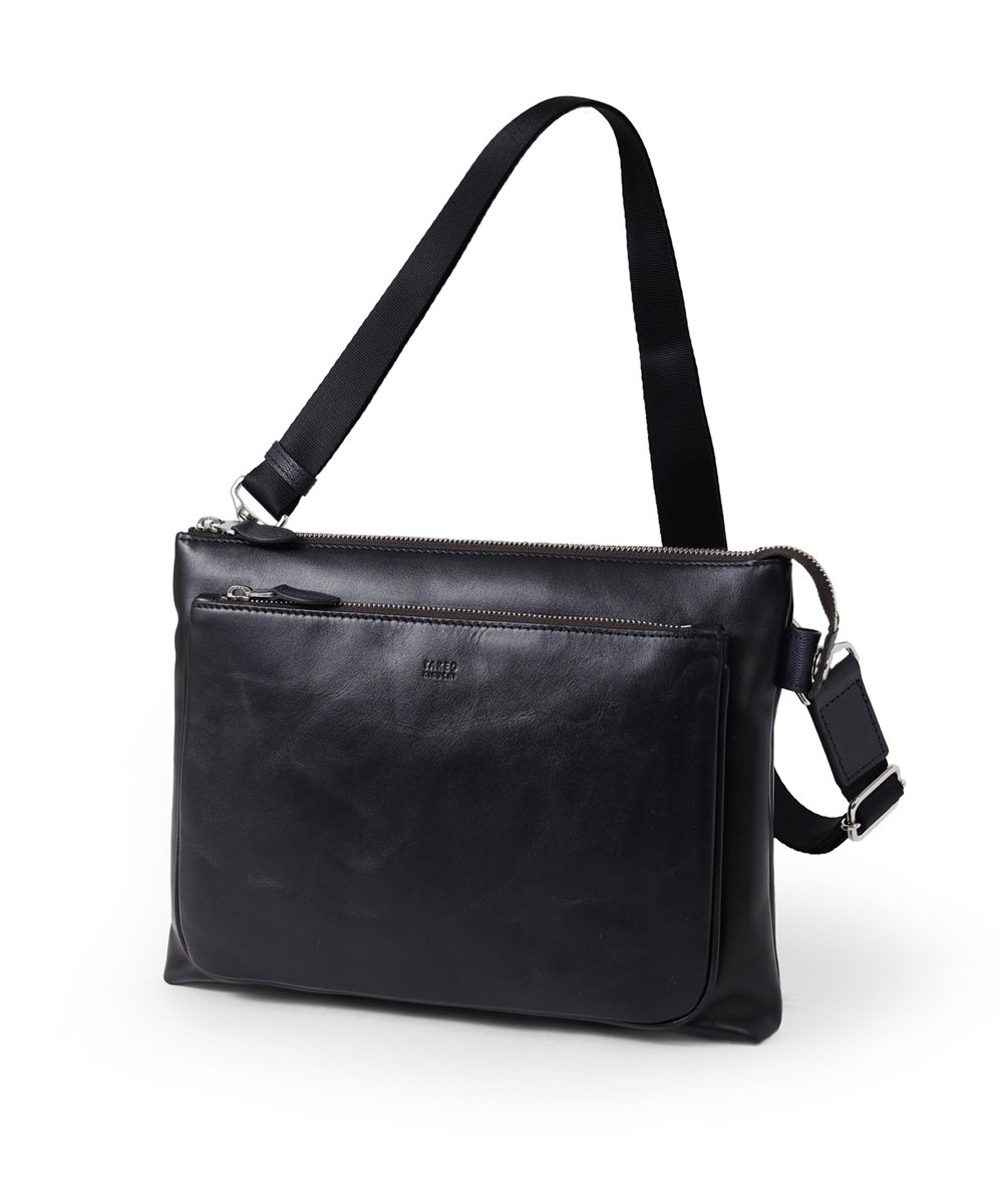 タケオキクチ セレーノ クラッチバッグ兼用 レザーショルダーバッグ B5