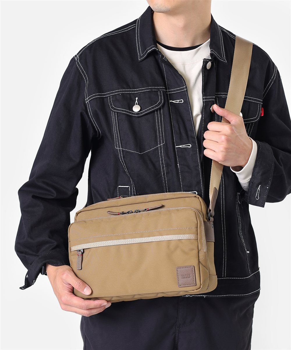 タケオキクチ トゥルー ショルダーバッグ B5