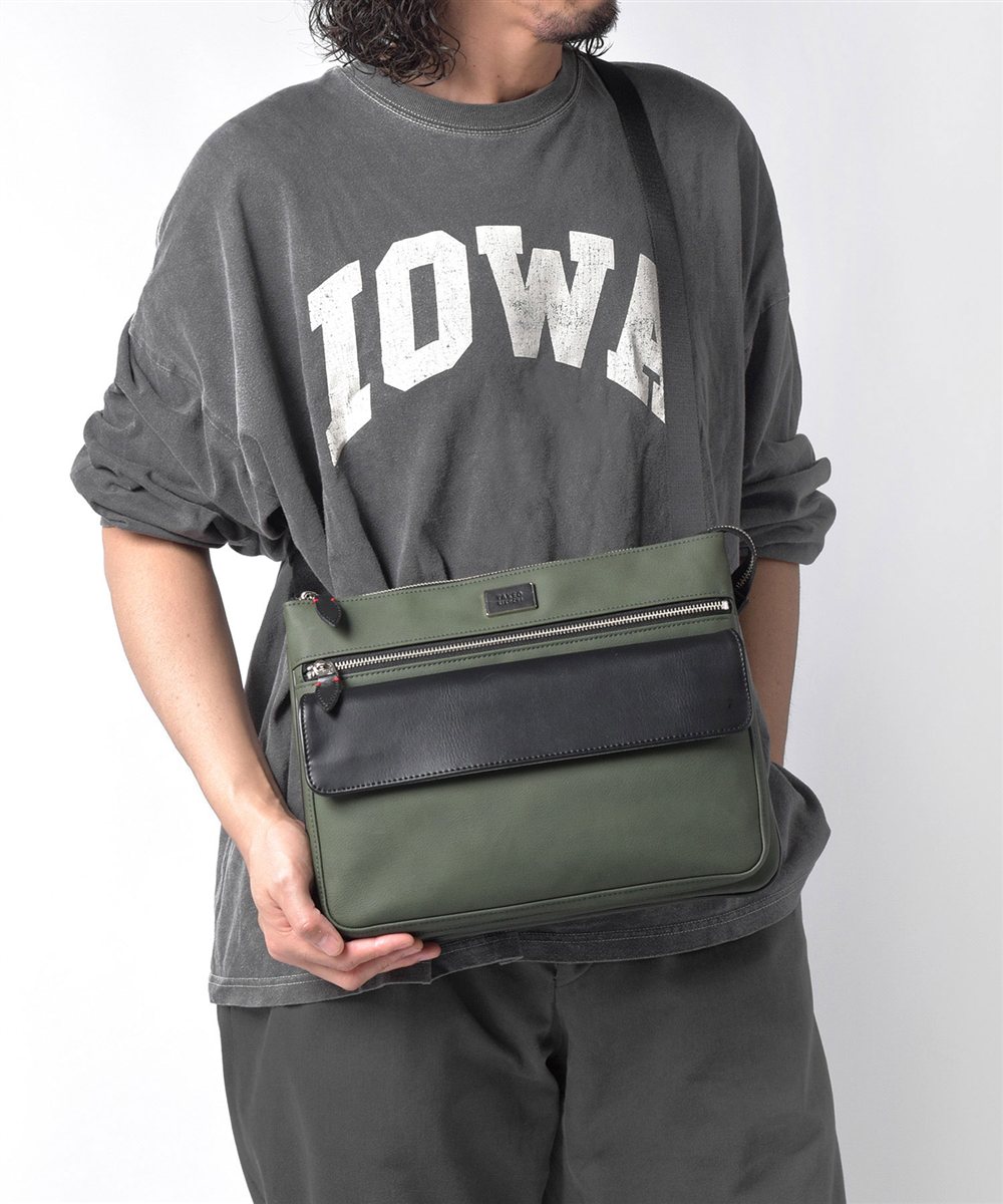 タケオキクチ シーマ ショルダーバッグ ヨコ型