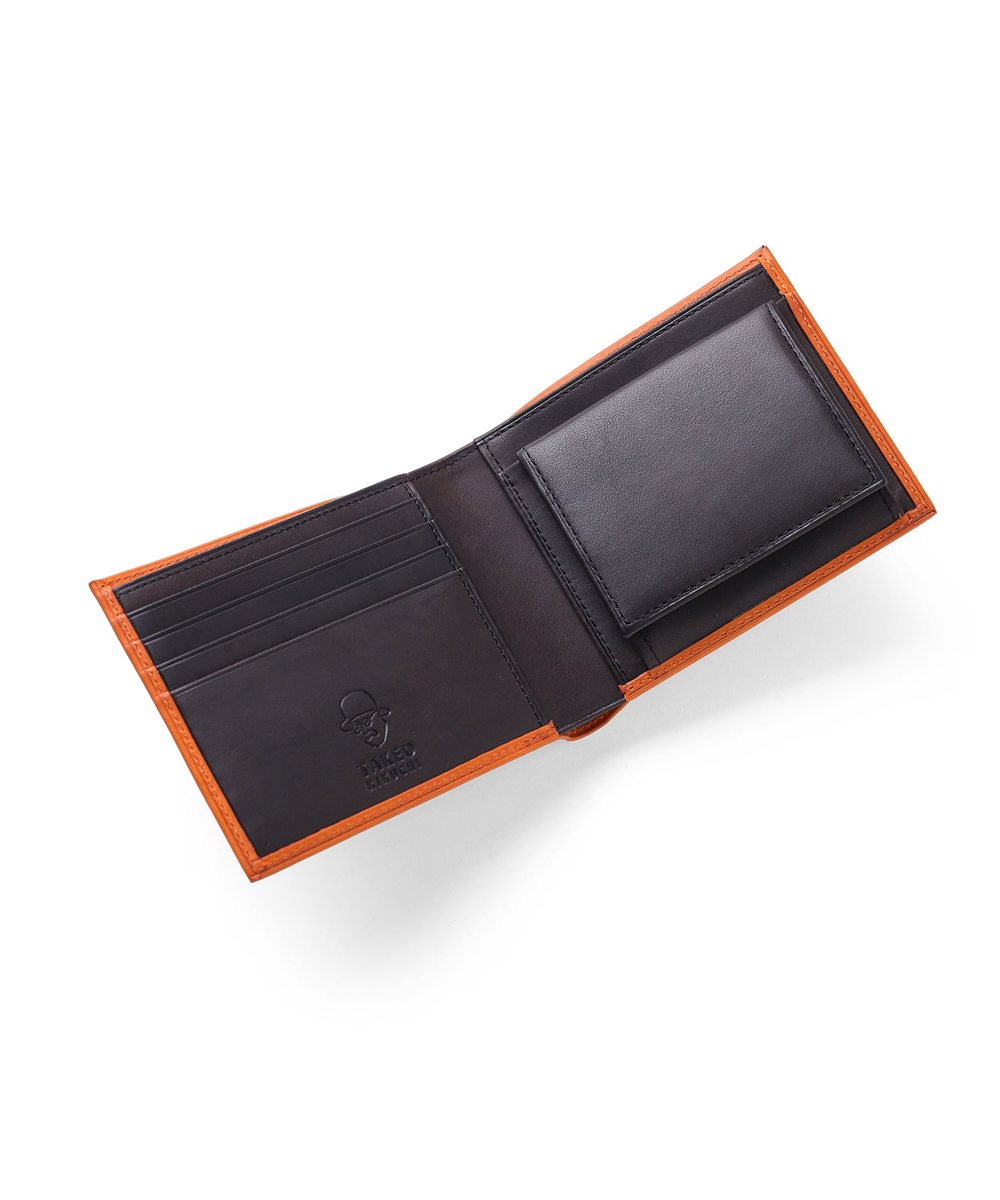 タケオキクチ ヘリテージ 二つ折り財布 カード段4