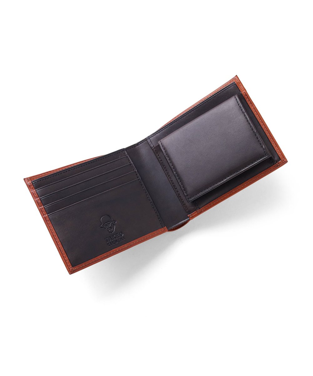 タケオキクチ ヘリテージ 二つ折り財布 カード段4