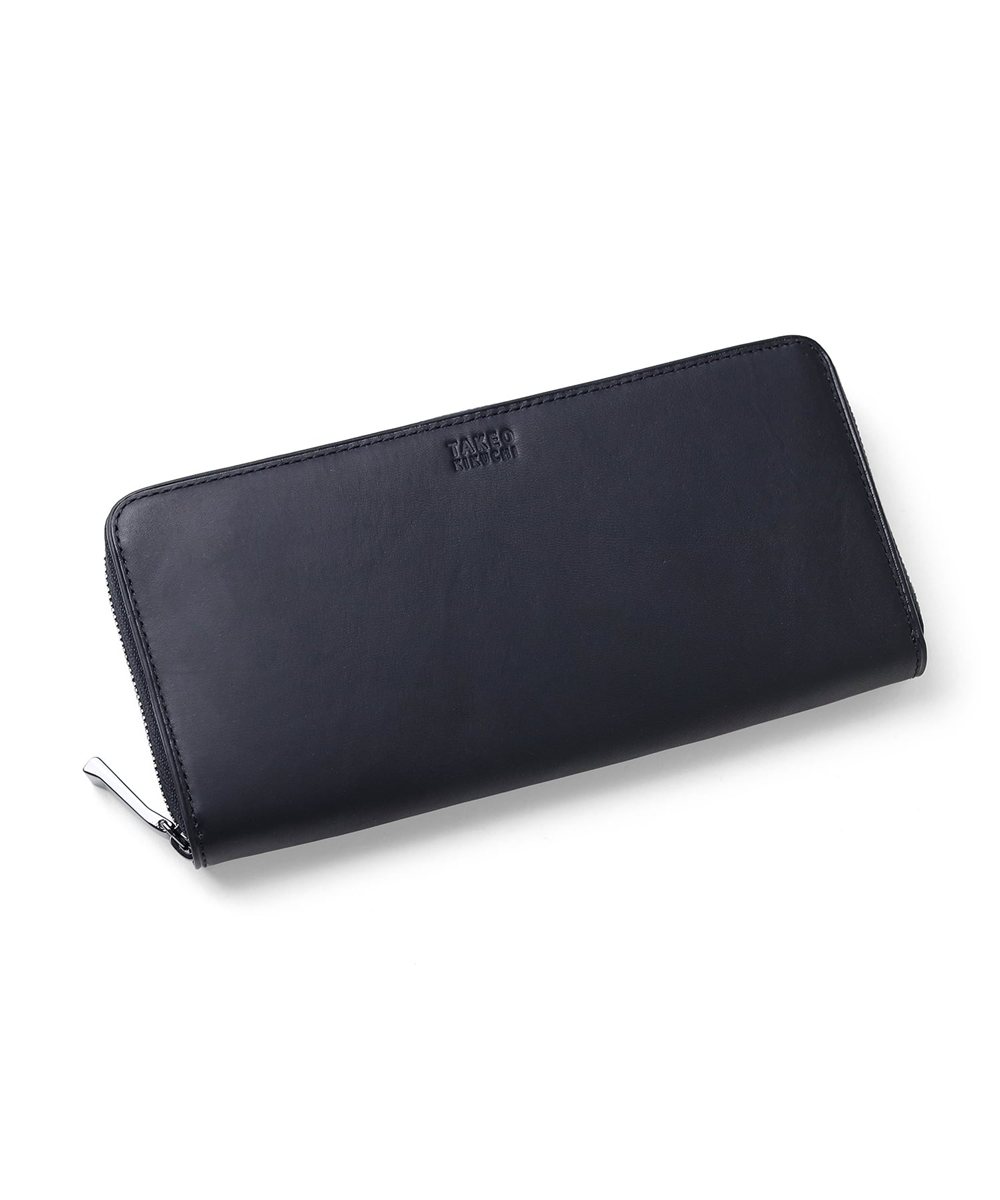 タケオキクチ ヘリテージ ラウンドファスナー長財布 カード段12