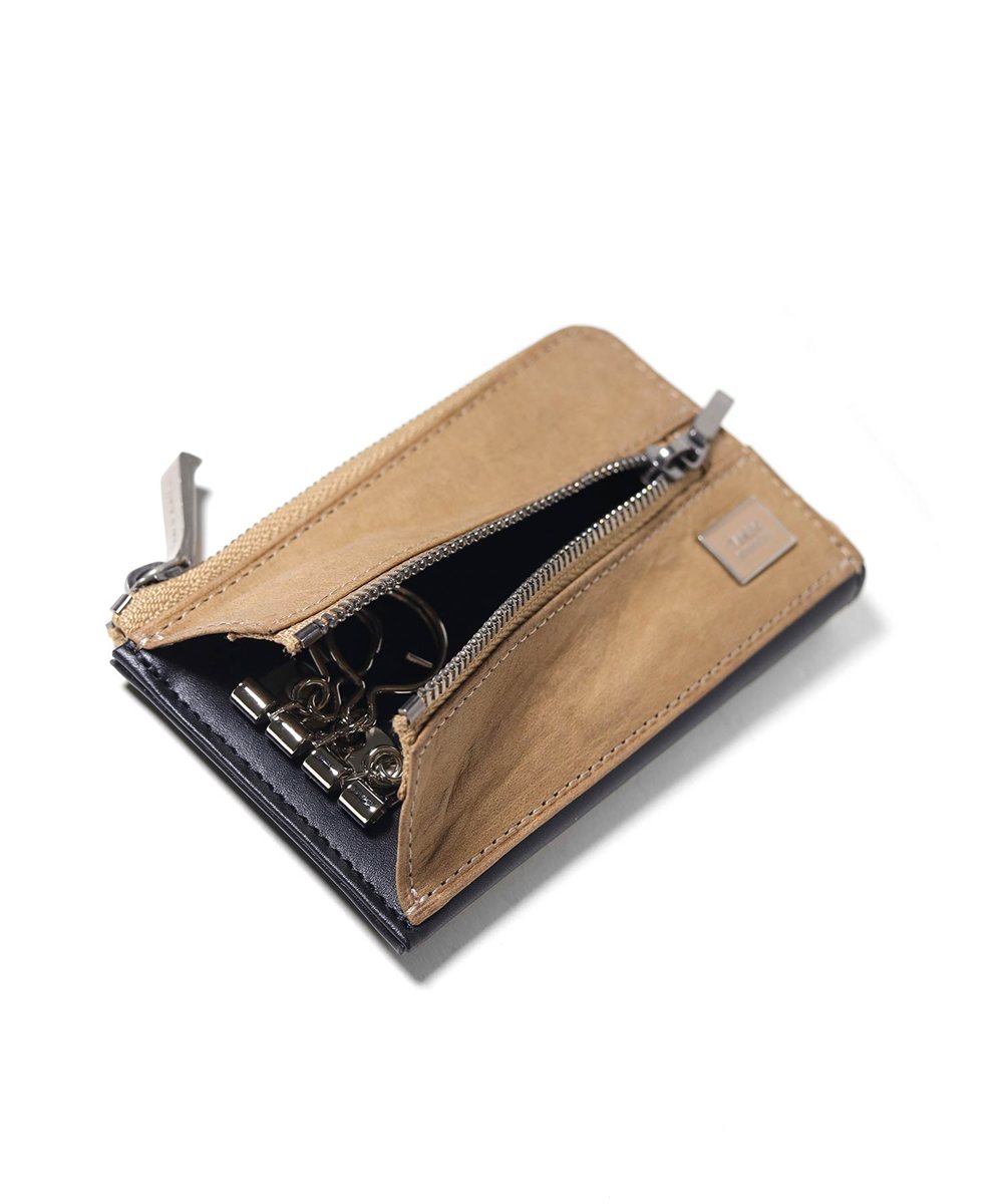 タケオキクチ タロン 小銭入れ/カードケース兼用キーケース