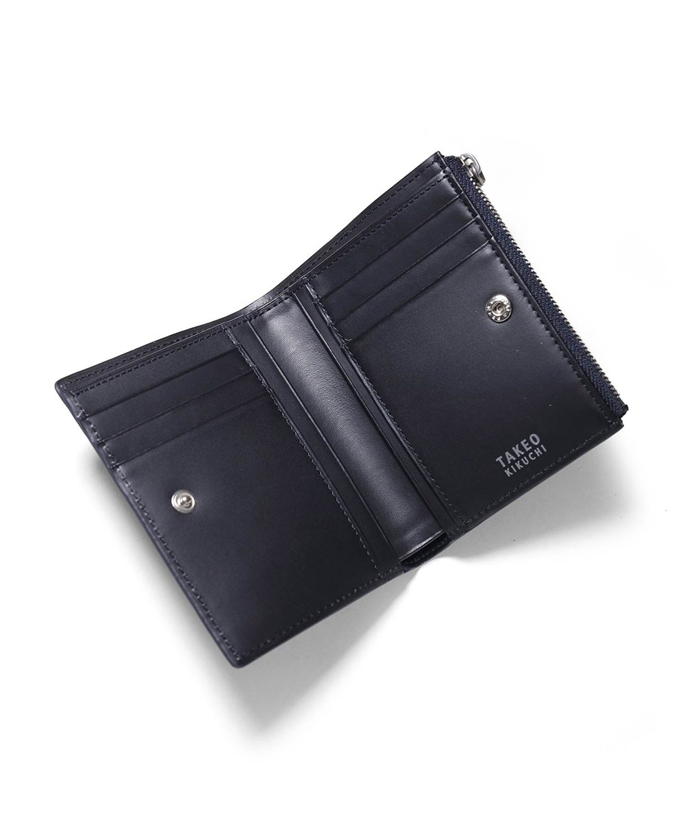 タケオキクチ タロン 二つ折り財布 カード段6