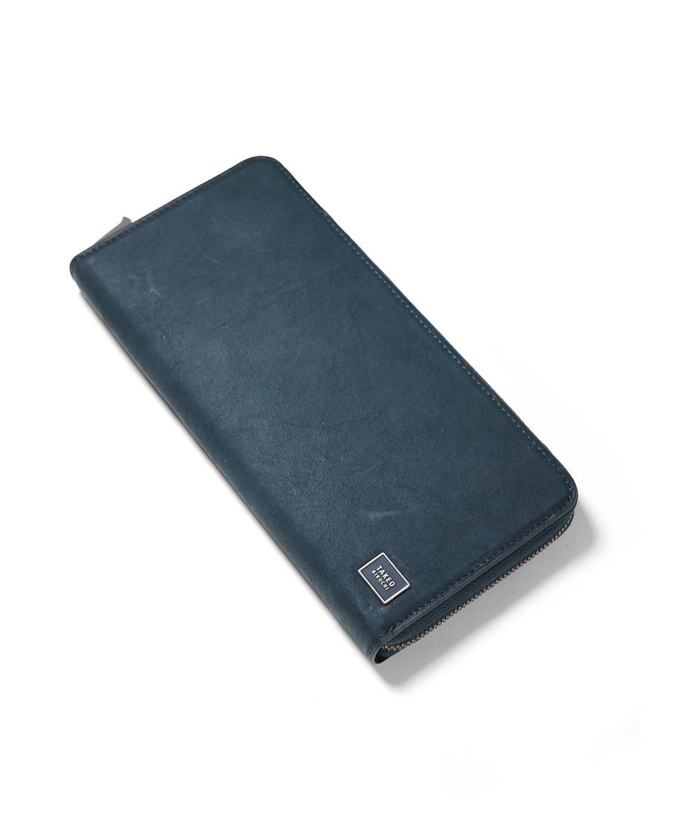 タケオキクチ タロン ラウンドファスナー長財布 カード段12