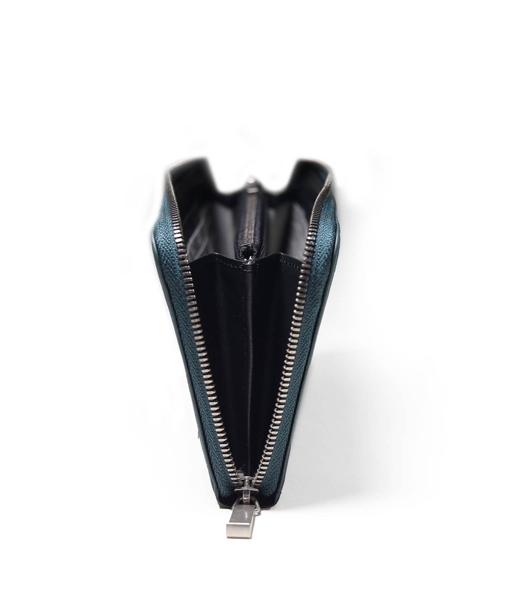 タケオキクチ タロン ラウンドファスナー長財布 カード段12