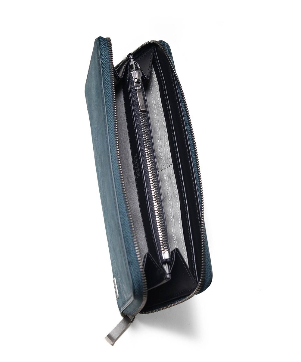 タケオキクチ タロン ラウンドファスナー長財布 カード段12