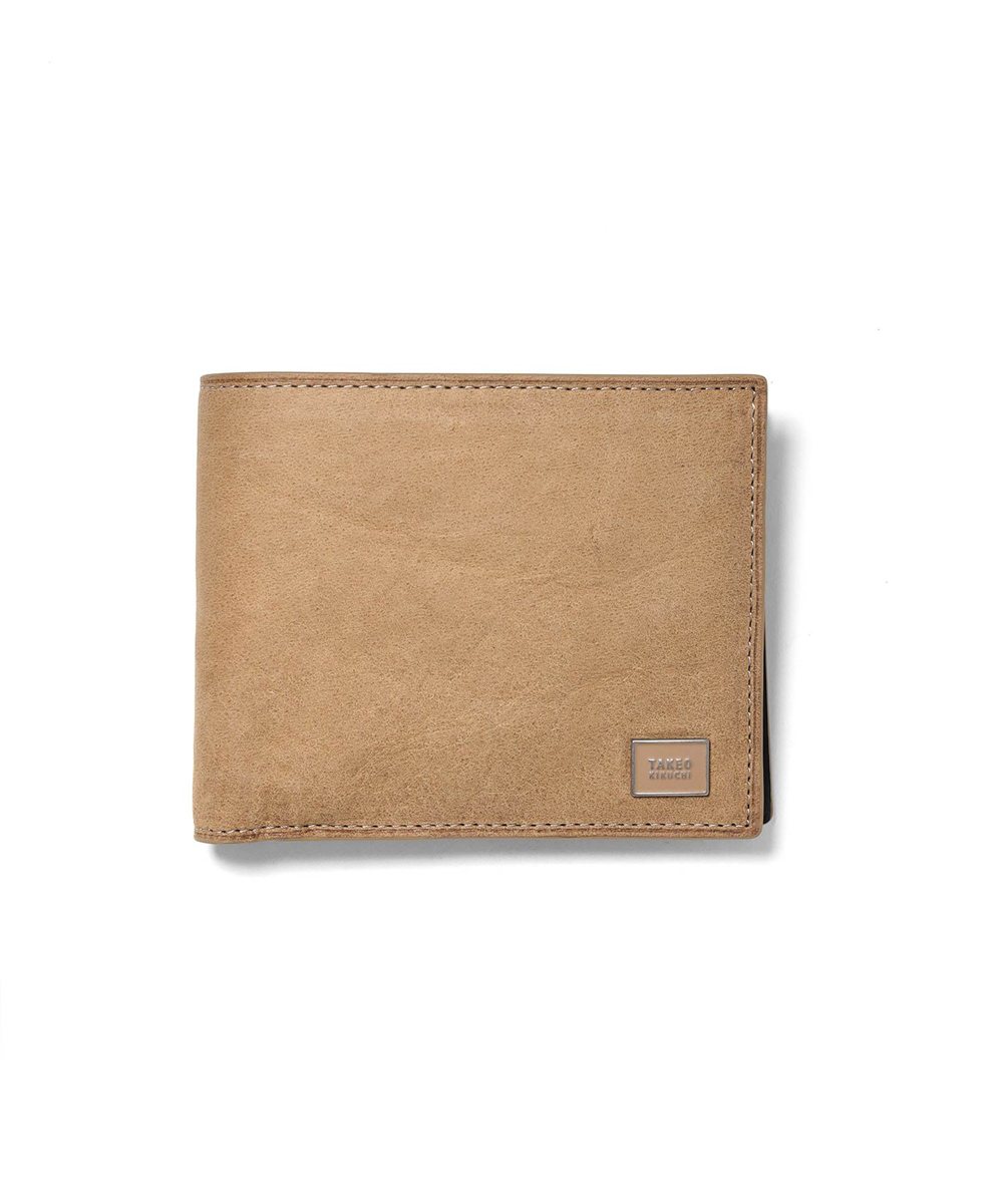 タケオキクチ タロン 二つ折り財布 カード段4