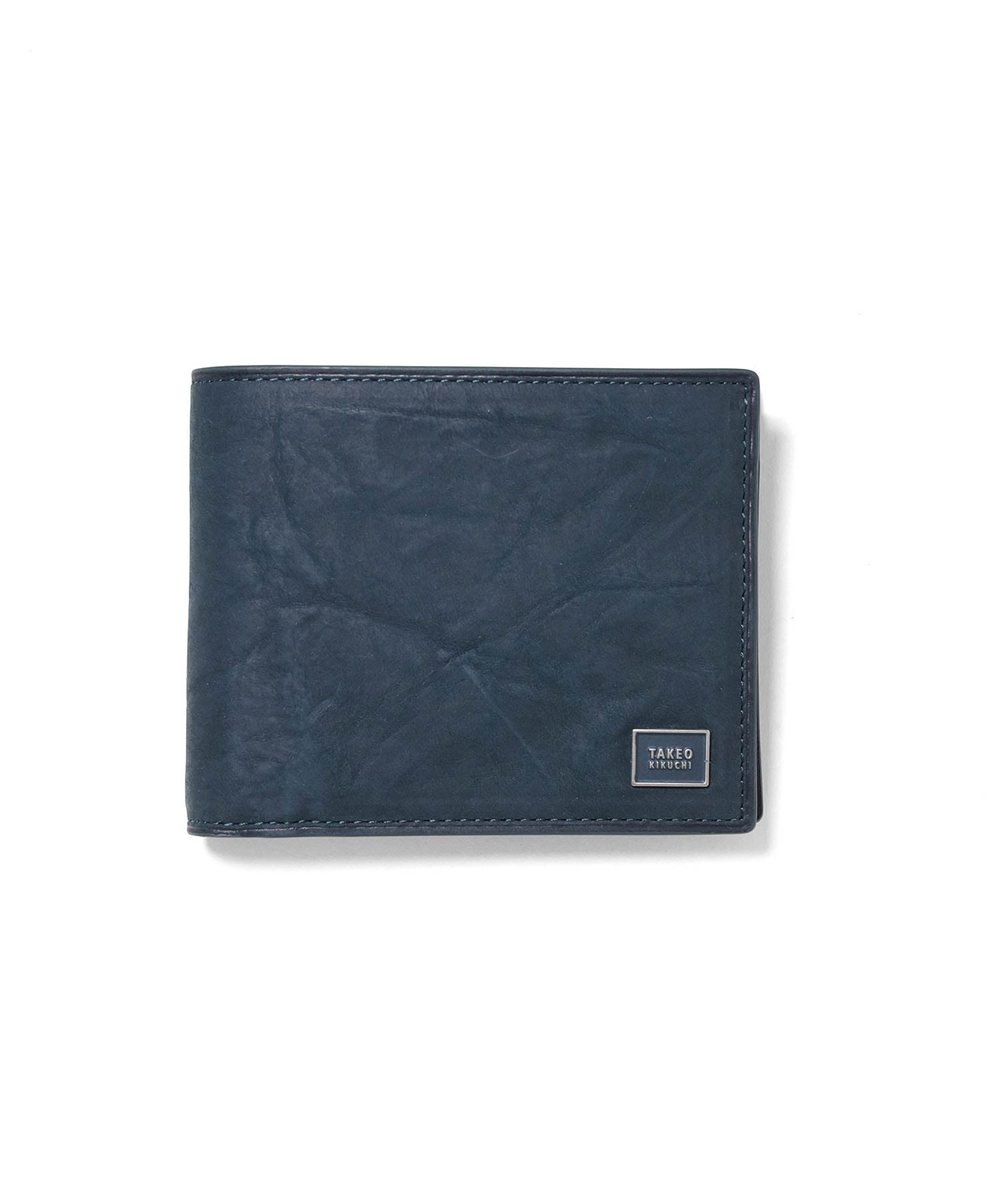 タケオキクチ タロン 二つ折り財布 カード段4