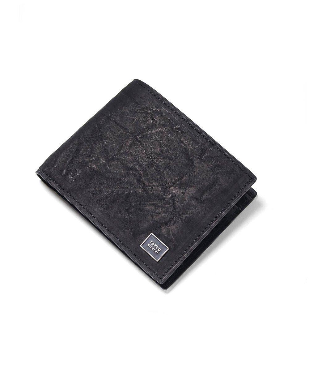 タケオキクチ タロン 二つ折り財布 カード段4