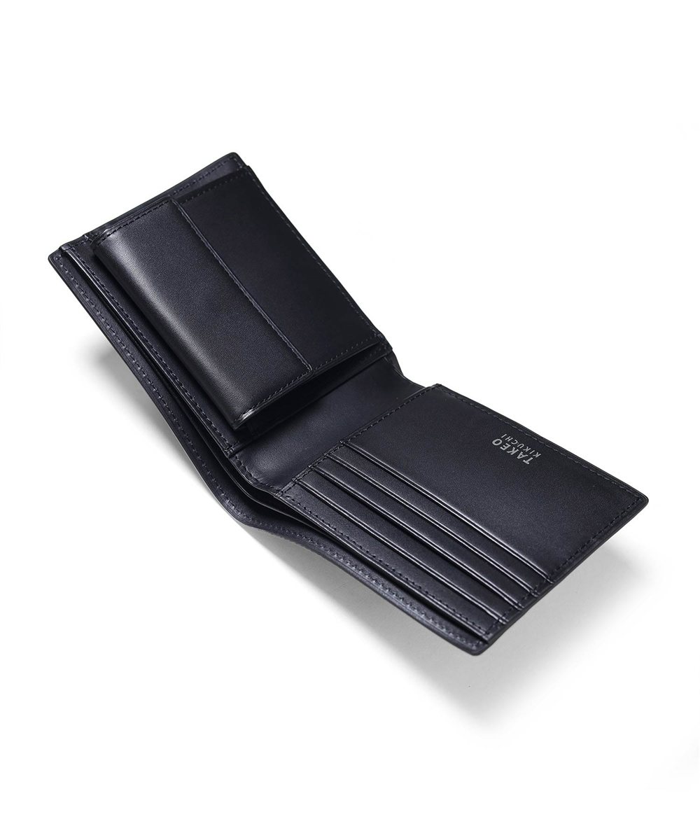 タケオキクチ タロン 二つ折り財布 カード段4