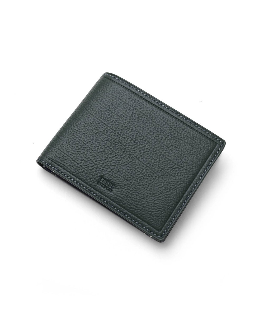 タケオキクチ クォーター 二つ折り財布 カード段6