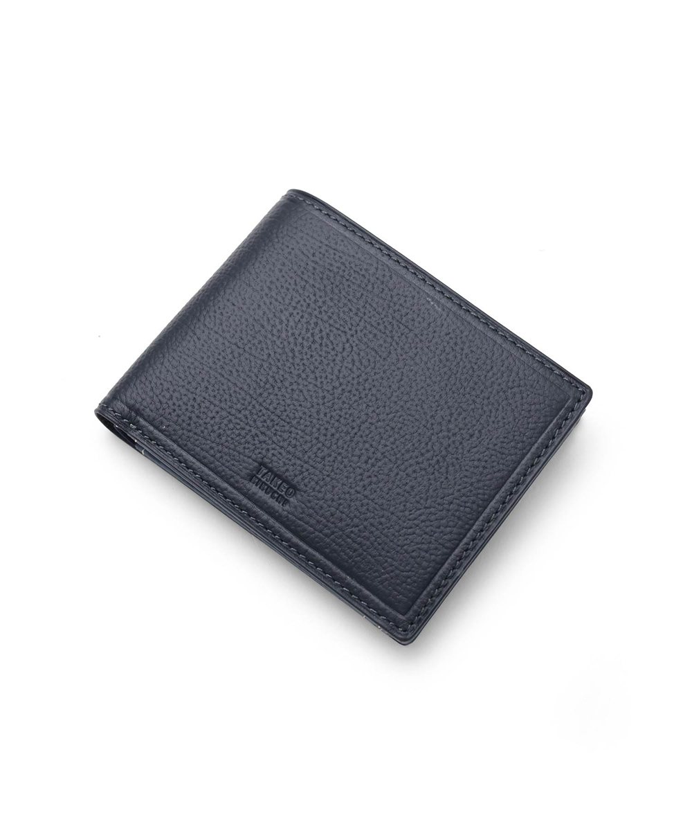 タケオキクチ クォーター 二つ折り財布 カード段6