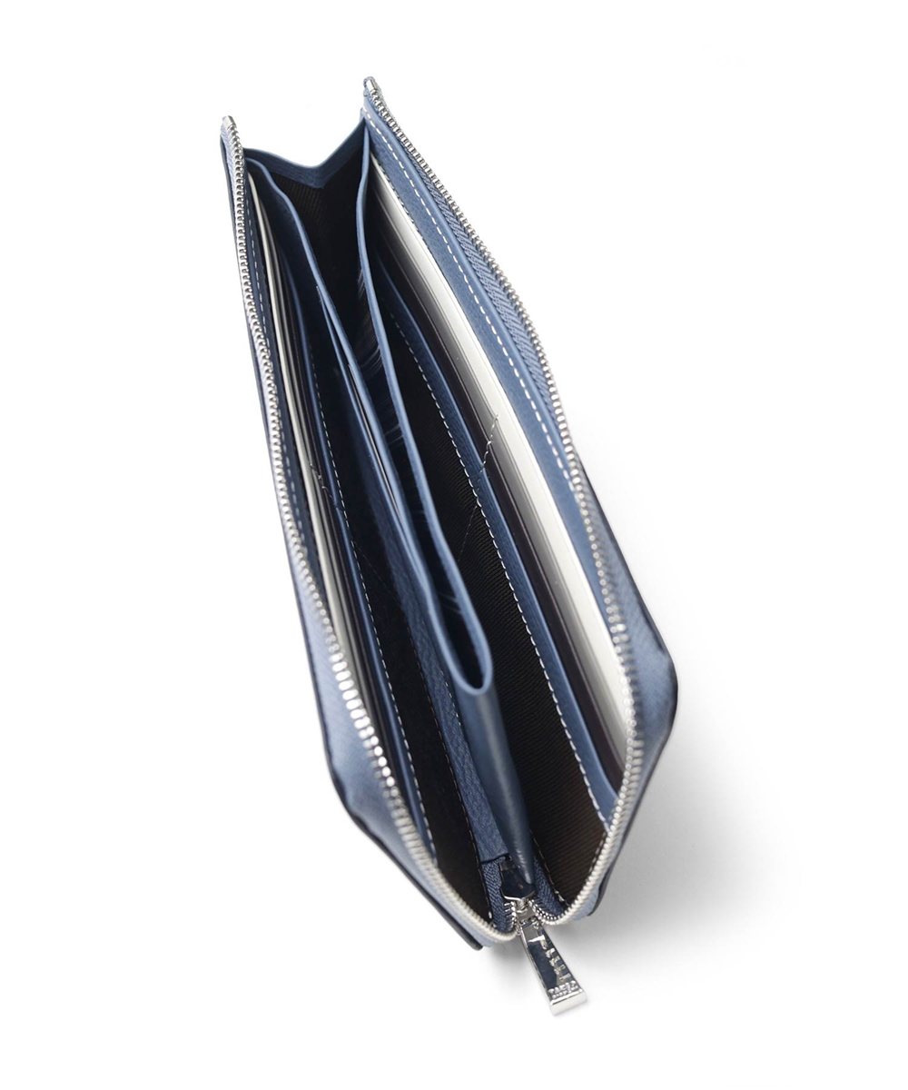 タケオキクチ クォーター L字ファスナー長財布 カード段13