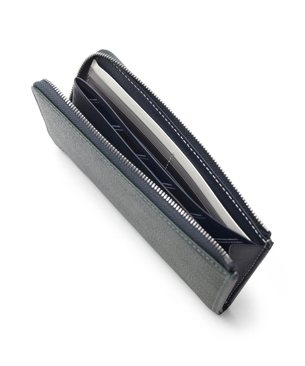 タケオキクチ クォーター L字ファスナー長財布 カード段13