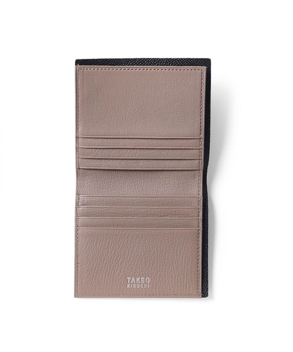 タケオキクチ クラーク 二つ折り財布 純札（カード段8 ）【S26KE】